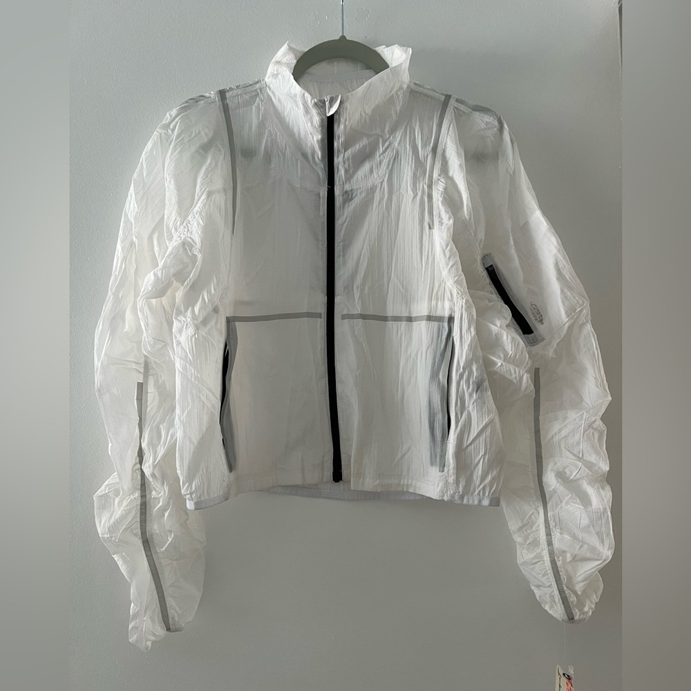 FP Movement Packable Windbreaker Jacket White XS … - image 3